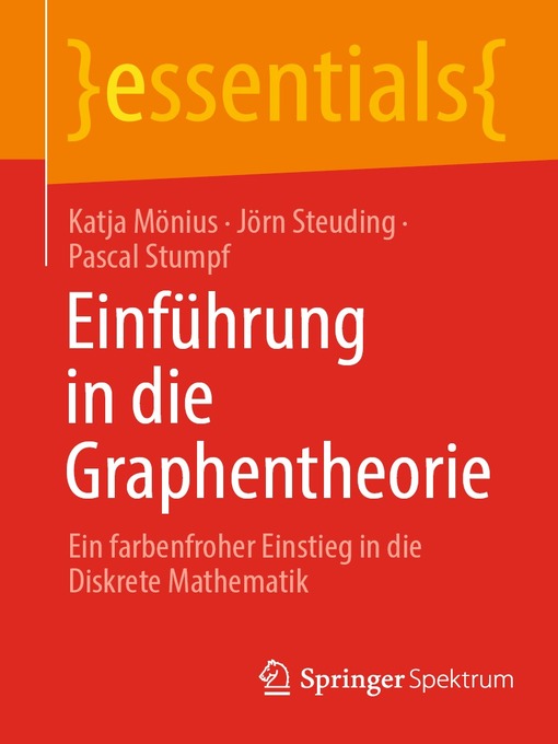 Title details for Einführung in die Graphentheorie by Katja Mönius - Available